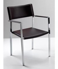 SCAUN DE CAFENEA ROSA ARM INOS - SCAUN DE CAFENEA ROSA ARM INOS